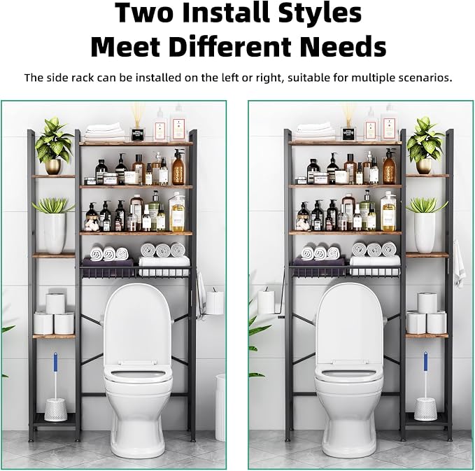 8-Tier Over The Toilet Storage - Image 5