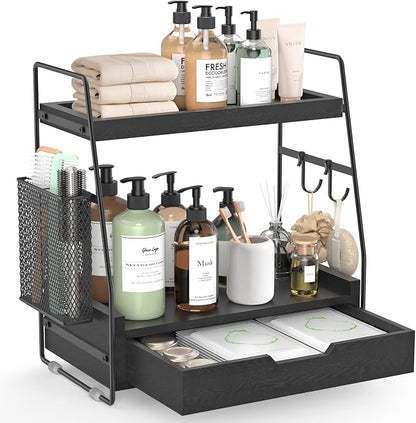2-Tier Bathroom Counter Organizer by Unknown