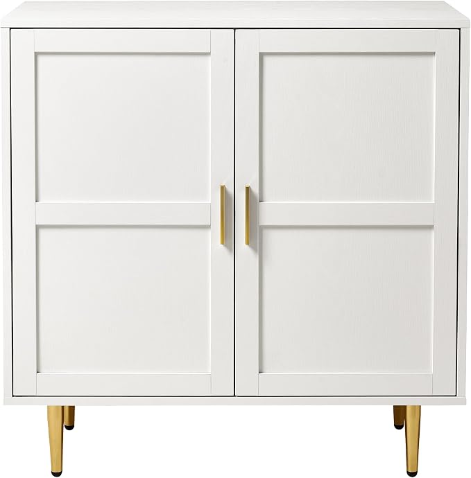 RoyalCraft 2-Door Wood Cabinet, Modern Credenza - Image 8