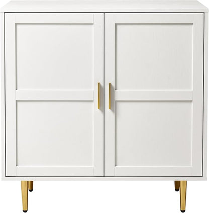 RoyalCraft 2-Door Wood Cabinet, Modern Credenza - Image 8
