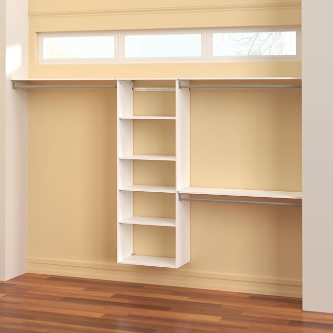 ClosetMaid SuiteSymphony Hanging Closet Kit Includes Tower, Closet Rods - Image 2