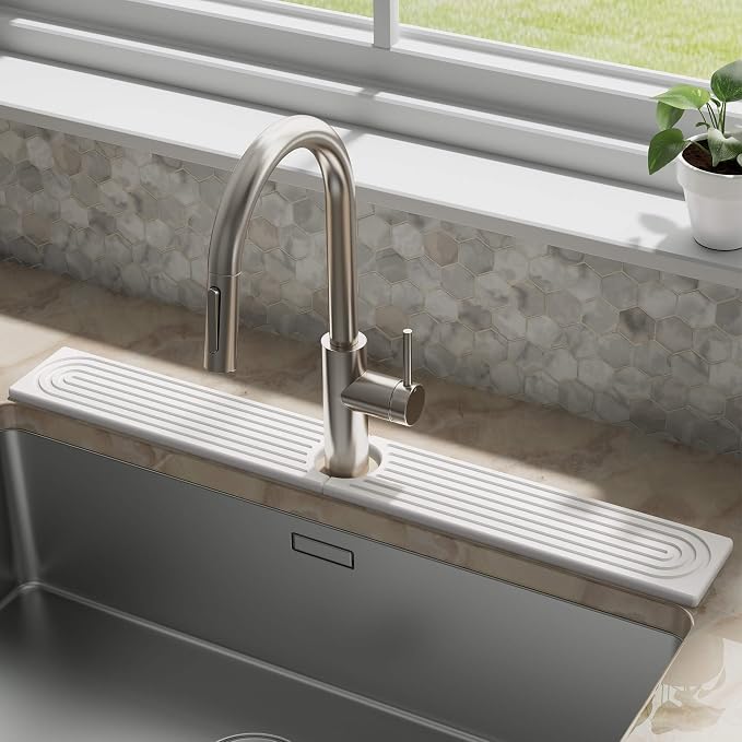 DK177 Faucet Mat for Kitchen Sink by Incenseburner