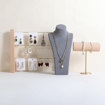 GemeShou Grey necklace storage organizer - Image 9