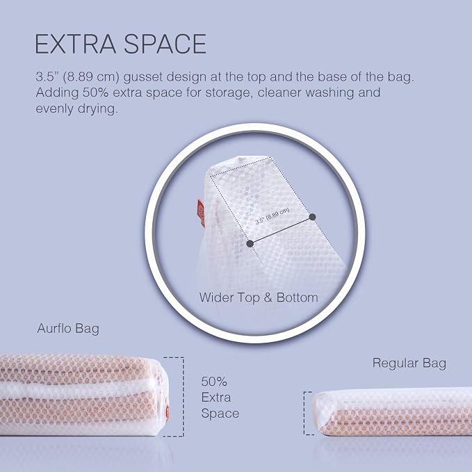 Mesh Laundry Bags for Delicates – 2 XLarge Durable Net - Image 6