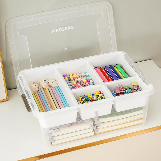 MACOPRO 17 QT Plastic Storage Box - Image 7