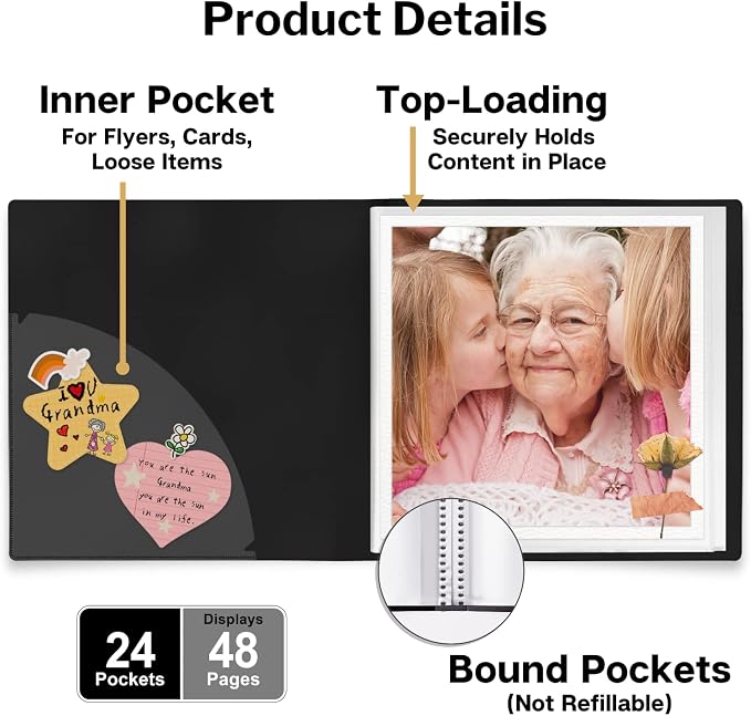Dunwell 12x12 Binder with Sleeves - Image 2