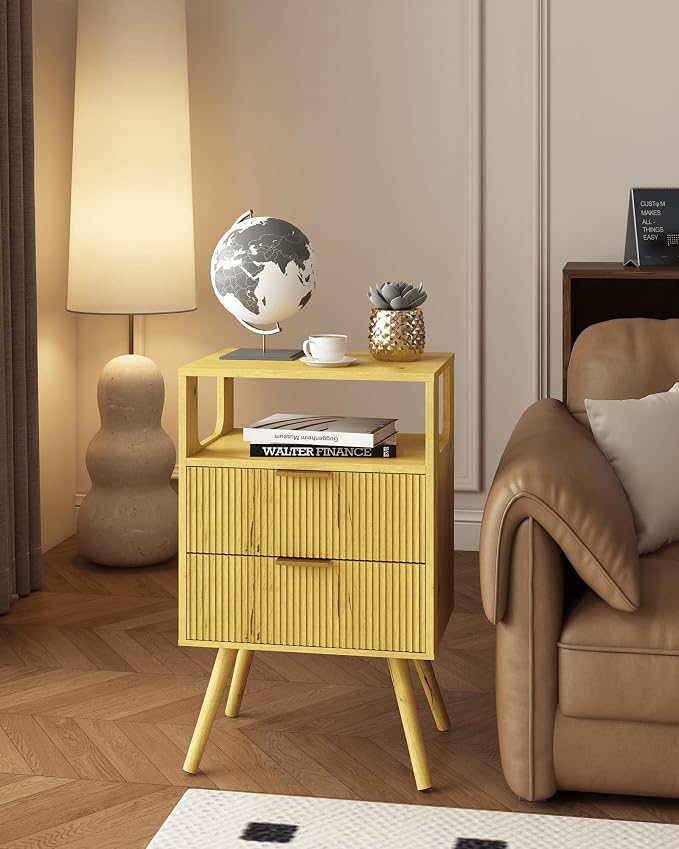Nightstand, Modern Bedside Table - Image 5