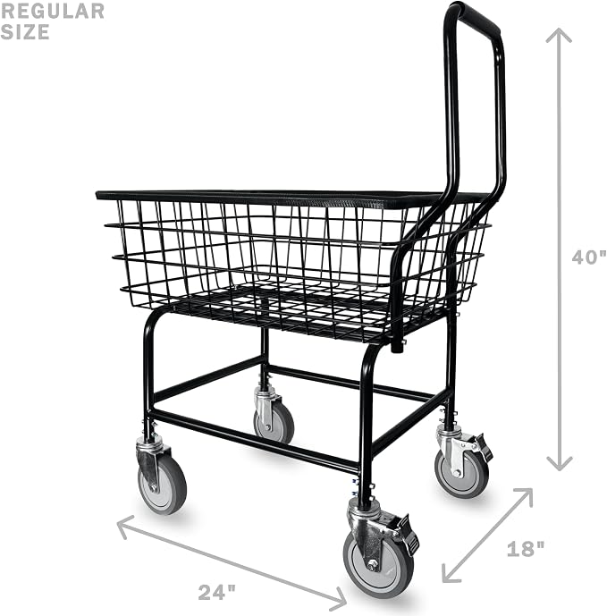LVP Work Horse Commercial Laundry Cart - Image 4
