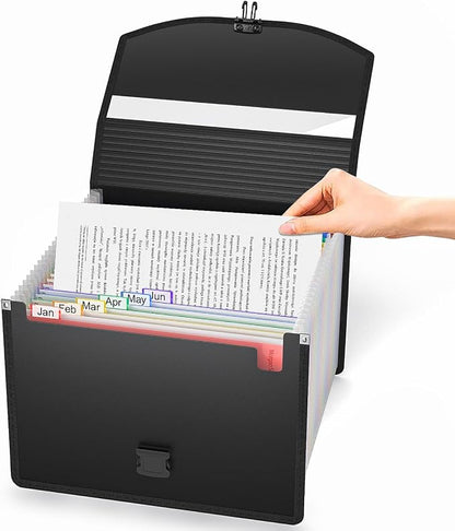 25 Pockets Accordion File Organizer - Image 2