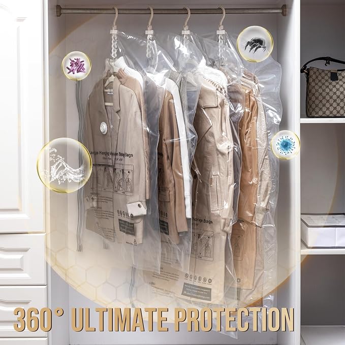 TAILI Hanging Vacuum Storage Bags - Image 8