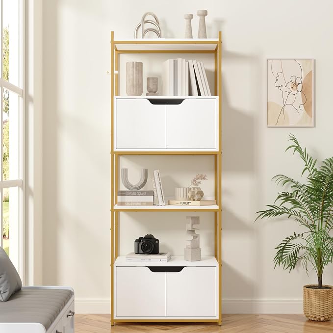 Industrial Bookshelf, Bookcase - Image 3