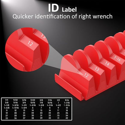 24pcs Magnetic Modular Wrench Organizers - Image 5