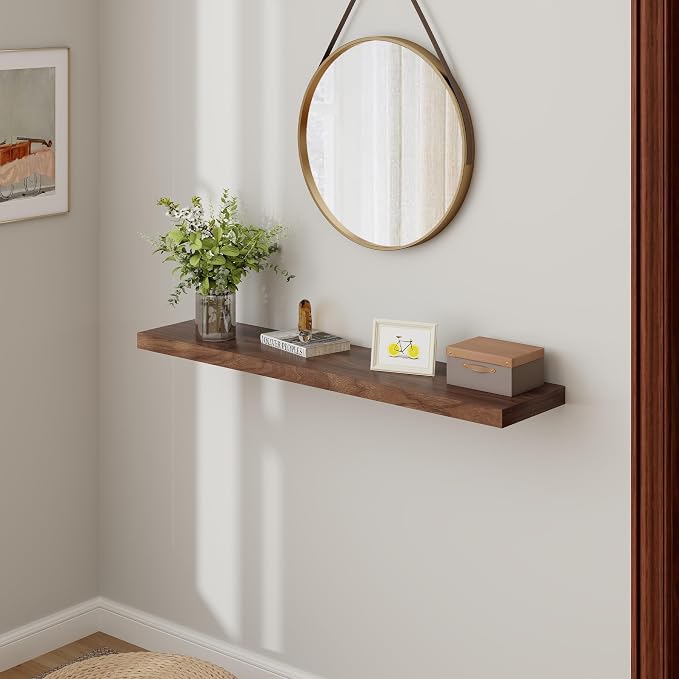 Floating Shelves 48 Inch Long, 9.3 Inch Deep Floating Shelf - Image 2