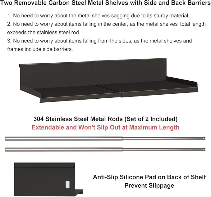 Expandable Under Cabinet Shelf Organizer - Image 4