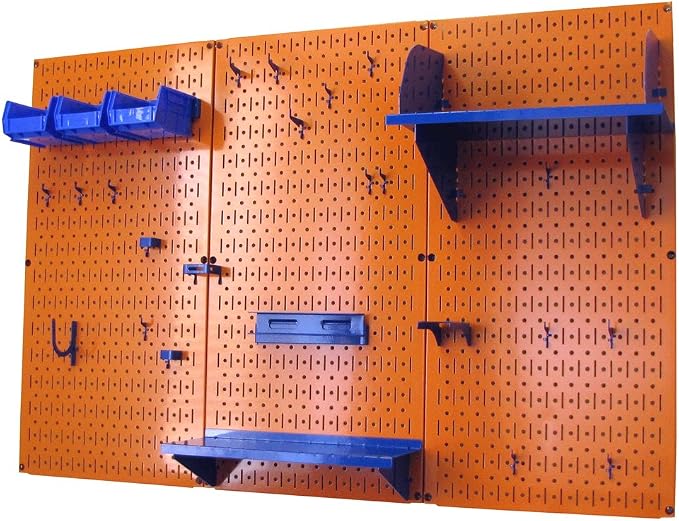 Wall Control Pegboard Organizer 4 ft. Metal Pegboard Standard Tool Storage Kit - Image 2