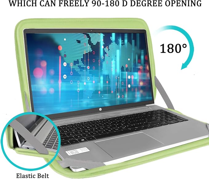 Laptop Sleeve 15.6 inch, Shockproof Protective Computer Carrying Cover - Image 2