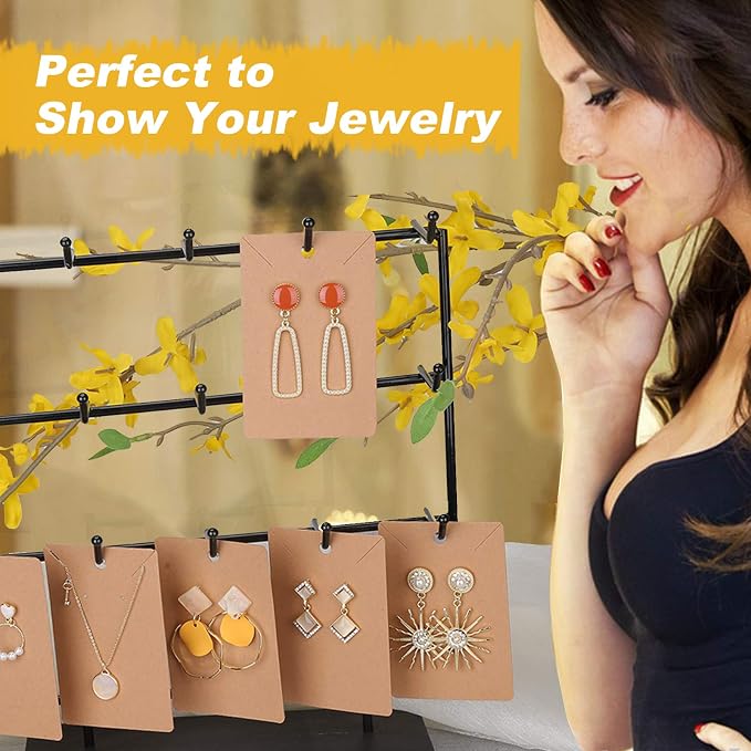 ovsor Works Great 500 Pcs Earring Display Cards - Image 9