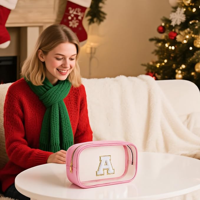 YOOLIFE Initial Make Up Bag Travel Toiletry Bag - Image 2