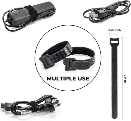 98 Pcs Cable Management Kit, Prevents Cables from Tangling Cable Straps - Image 4