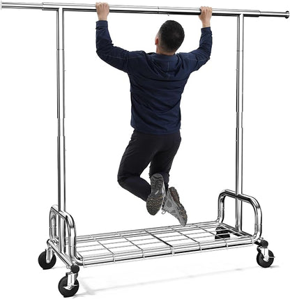 HOKEEPER Clothing Racks Heavy Duty Clothes Rack Adjustable Garment Rack by HOKEEPER