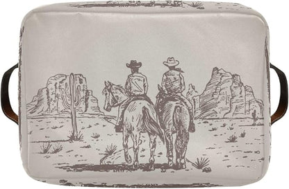 ZAZYXTJ Western Cowboy Storage Basket - Image 8