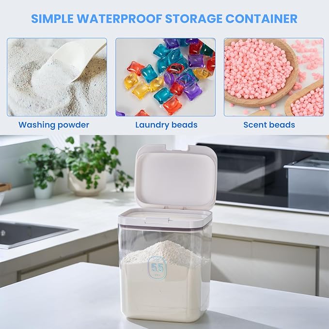MUAZ Laundry Pods Storage Container - Image 7