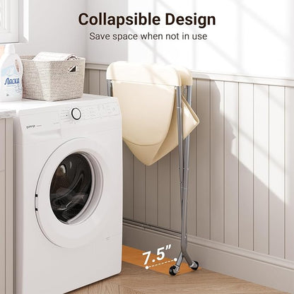 ELYKEN Collapsible Laundry Cart - Image 5