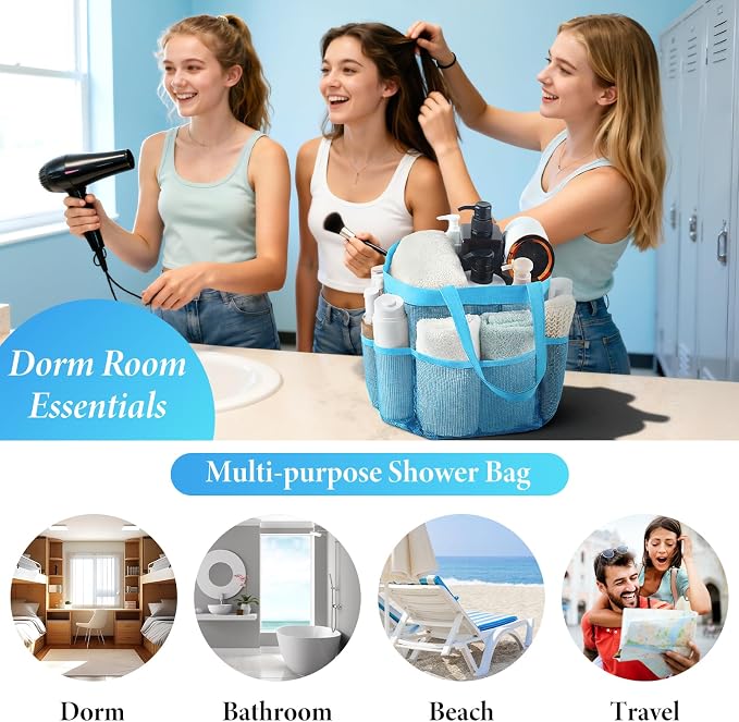 Mesh Shower Caddy Portable - Image 2