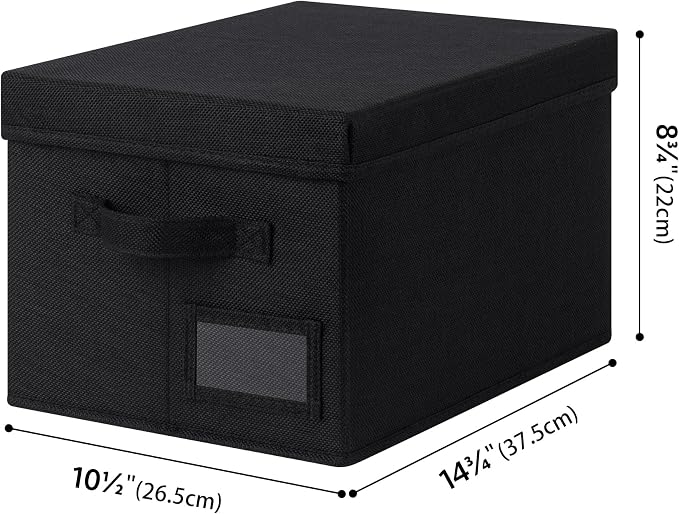 GRANNY SAYS Storage Bins with Lids, Linen Storage Bins - Image 5