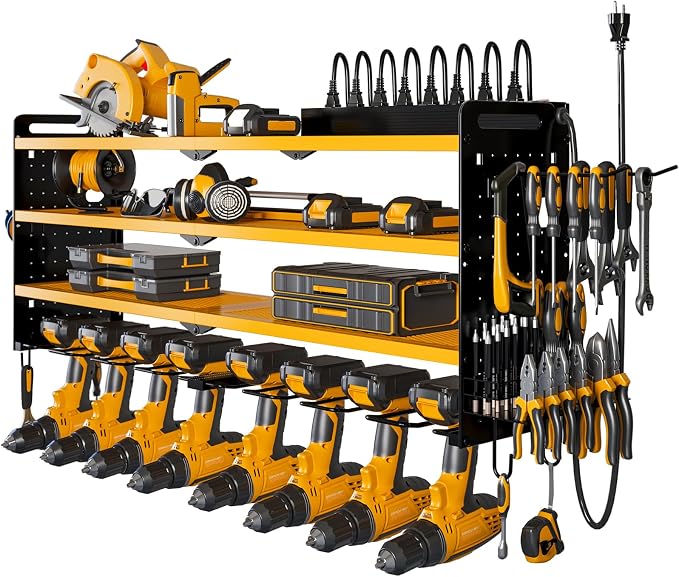 Power Tool Organizer Wall Mount by NattyDot