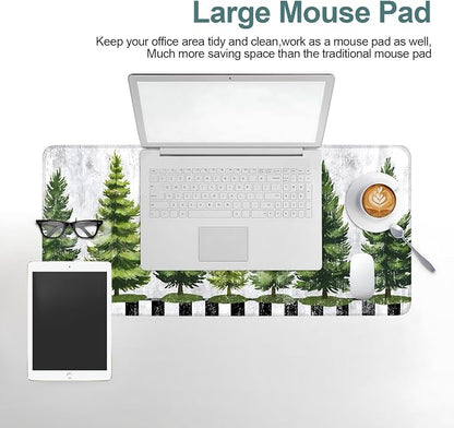 Christmas Tree Gaming Mouse Pad 31.5"x11.8"Desk Mat Anti-Slip Rubber Base & - Image 6