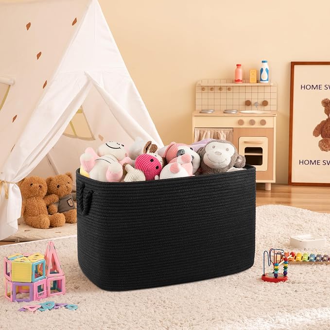 95L Extra Large Blanket Basket - Image 5