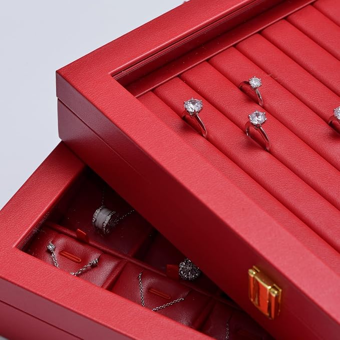 Oirlv Luxury Leather Necklace Tray - Image 9
