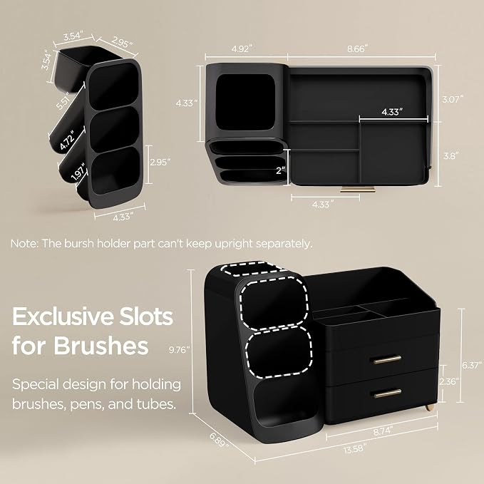 HBlife Cologne Organizer for Men Makeup Organizer - Image 3