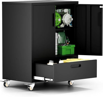 Metal Garage Storage Cabinet by VIYET