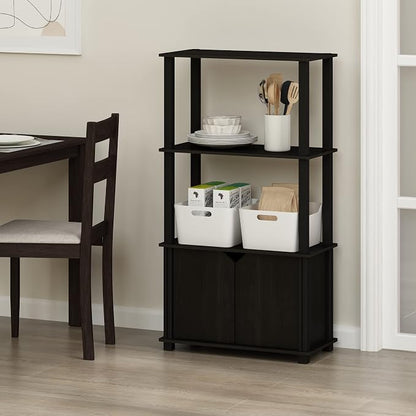 Furinno GO GREEN Storage Shelves, 4-Tier Book Shelf, Display Shelf - Image 4