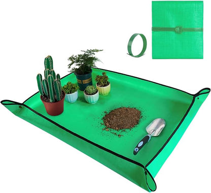 Large Repotting Mat for Plant Transplanting and Mess Control Thickened by HNXTYAOB