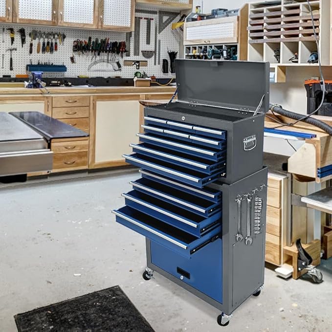13-Drawer Rolling Tool Chest, Toolbox - Image 2