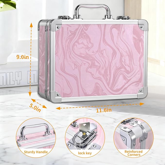 Makeup Case with LED Mirror - Image 7