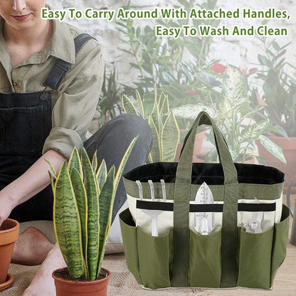 Garden Tool Bag Organizer, Tote Storage Bag - Image 3
