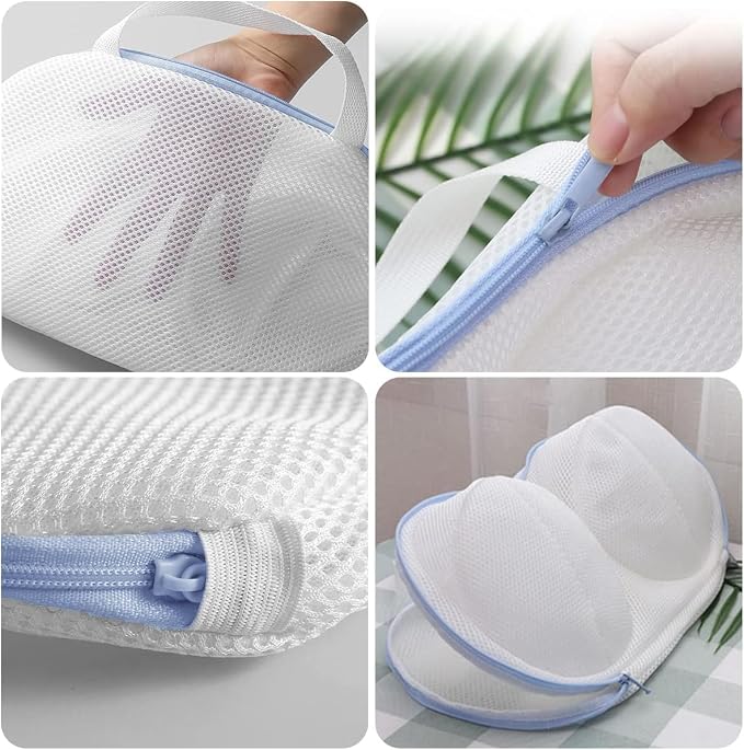 4 Pack Large Bra Laundry Bags for Washing Machine, Lingerie Bag for Washing - Image 7