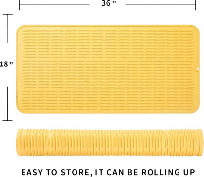 Silicone Dish Drying Mat for Multiple Usage, Easy clean, Eco-friendly, - Image 2