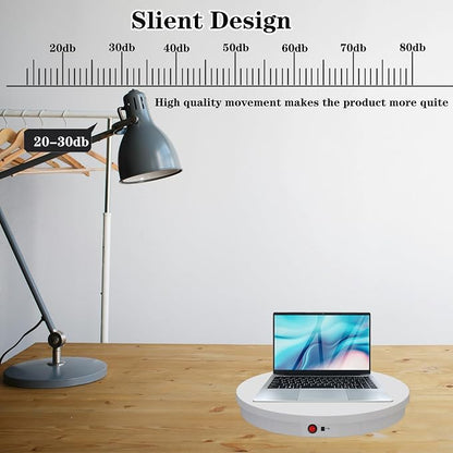 JAYEGT Motorized Rotating Display Stand, 350Lbs Load，360 Degree Electric - Image 8