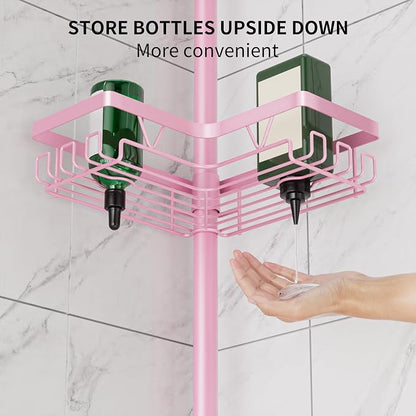 DAOYA Corner Shower Caddy Tension Pole - Image 5