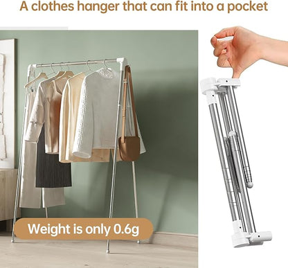 Clothes Drying Rack Foldable, Stainless Steel Portable Clothes Rack Collapsible - Image 2