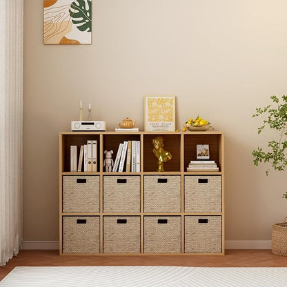 12-Cube Storage Shelf Bookcase - Image 8