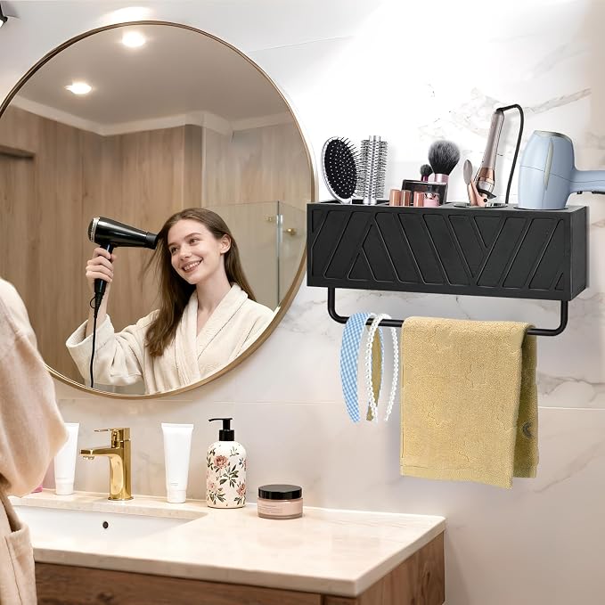 Hair Tool Organizer Wall Mounted - Image 2
