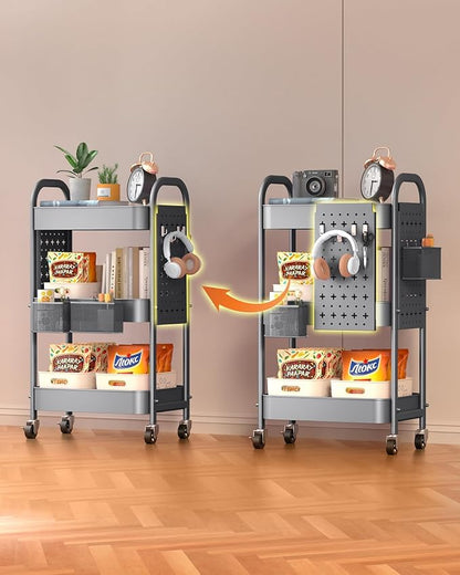 ALVOROG 3 Tier Rolling Cart - Image 5
