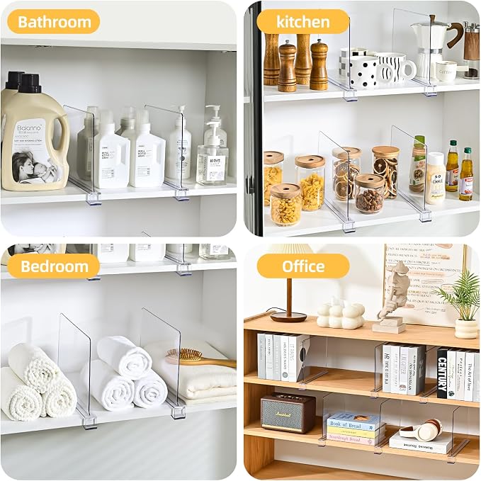 Shelf Dividers，Vertical Purse Organizer - Image 8