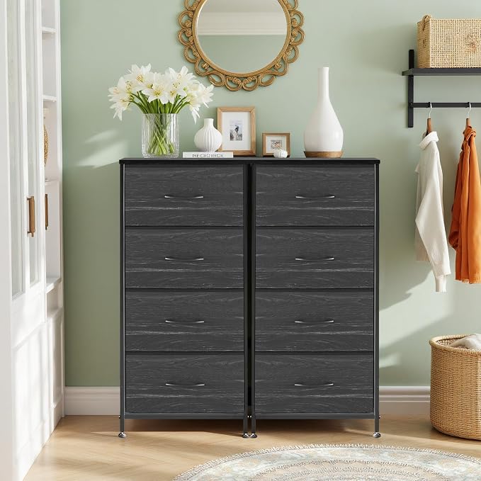 4 Drawers Dresser for Bedroom Fabric Storage Tower - Image 2